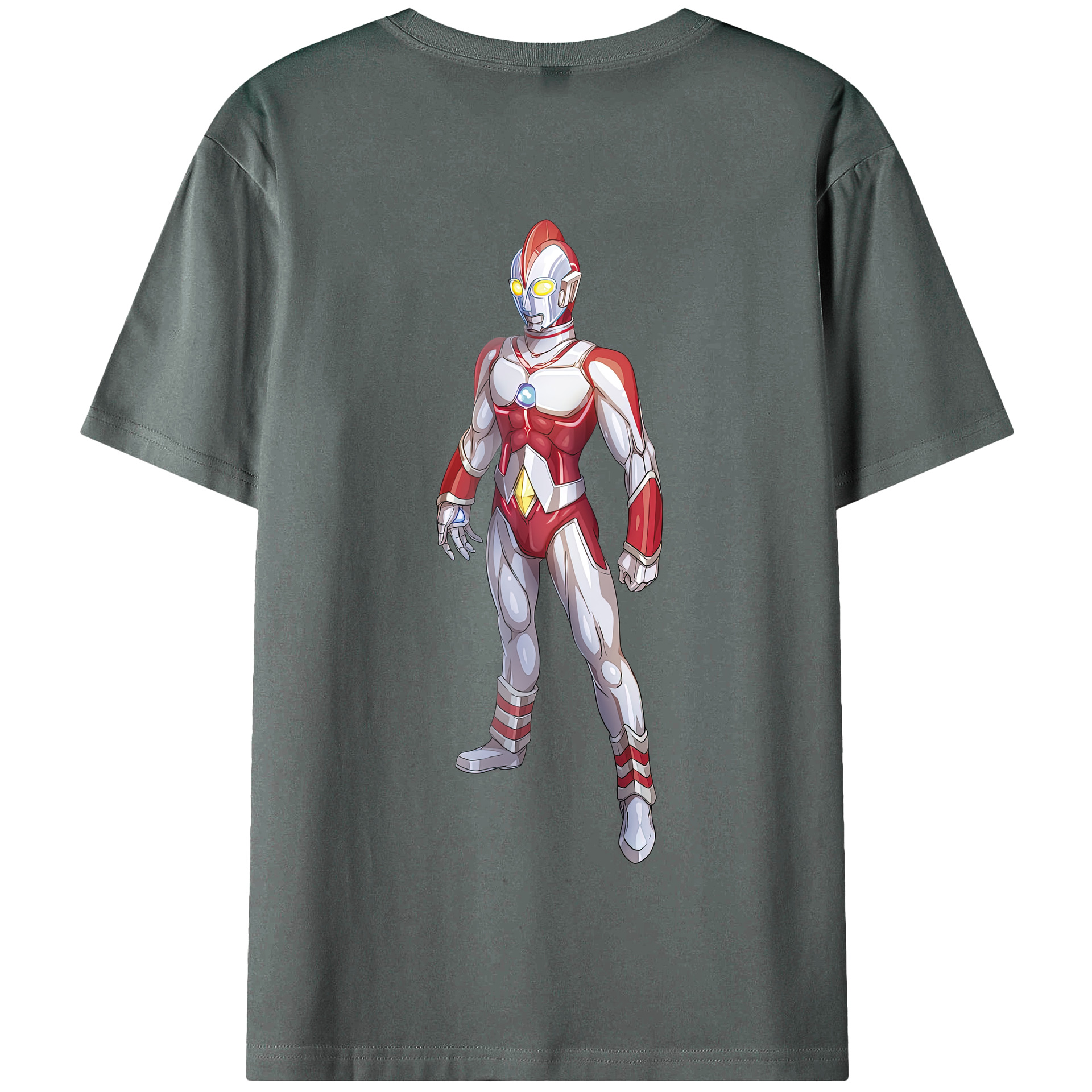 （画像用） ウルトラマン Ultraman 綿100％半袖Tシャツ（背面プリント）